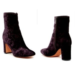 Marc Fisher LDT. Velvet Bootie